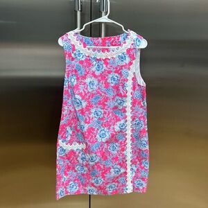 Lilly Pulitzer Pink and Blue Floral Dress